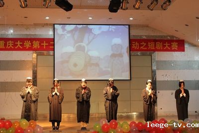 必威betway中文网第十二届外语文化节系列活动短剧大赛成功举行